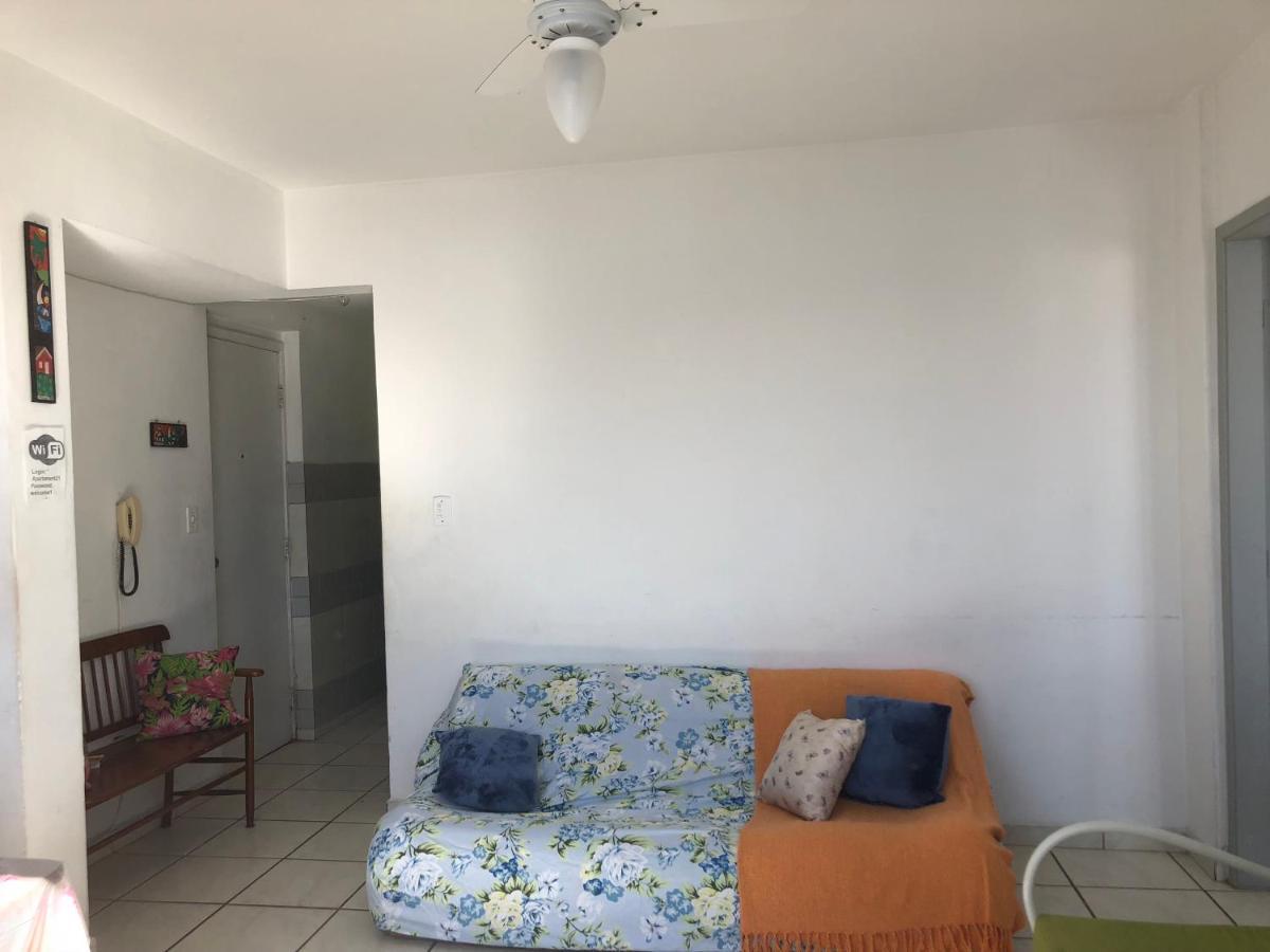 Apartamento Frente A Praia Sao Vicente Exterior foto
