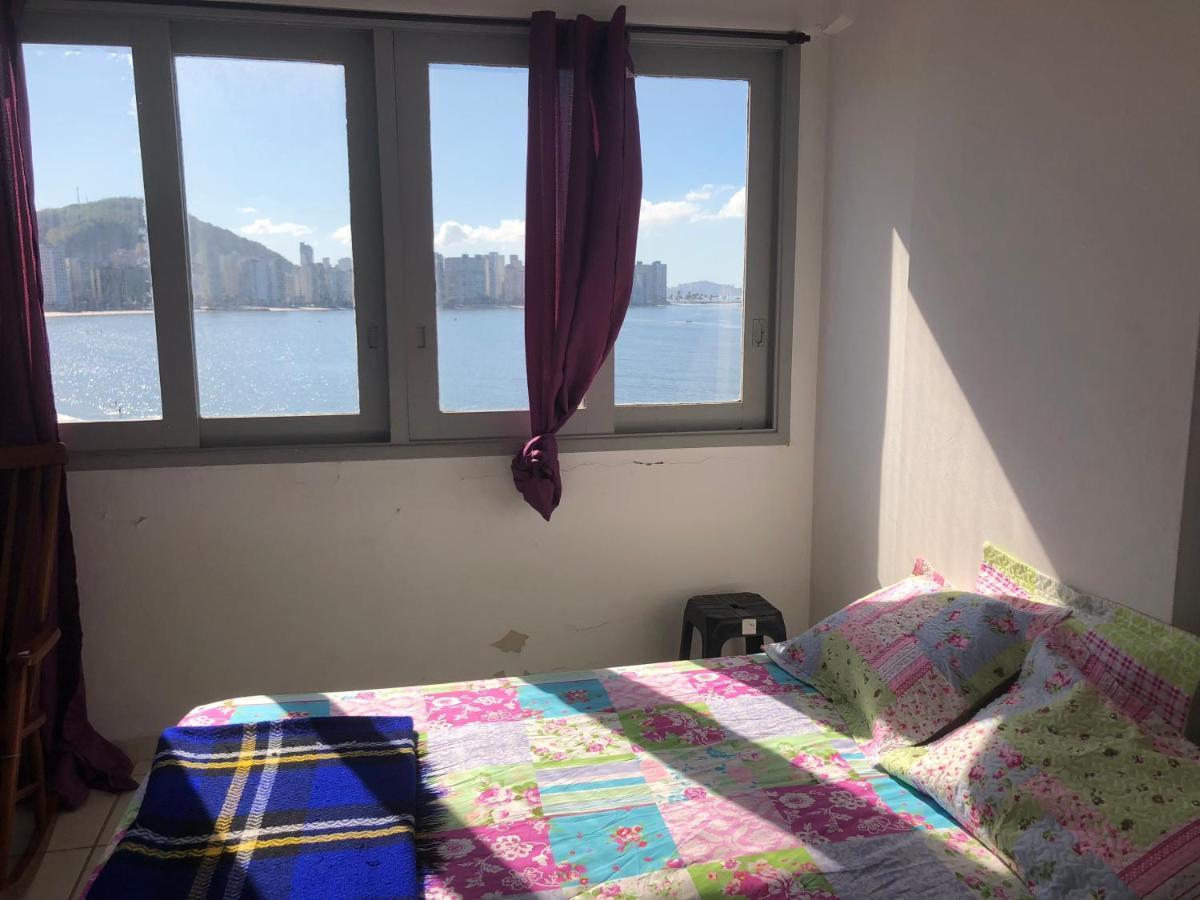 Apartamento Frente A Praia Sao Vicente Exterior foto
